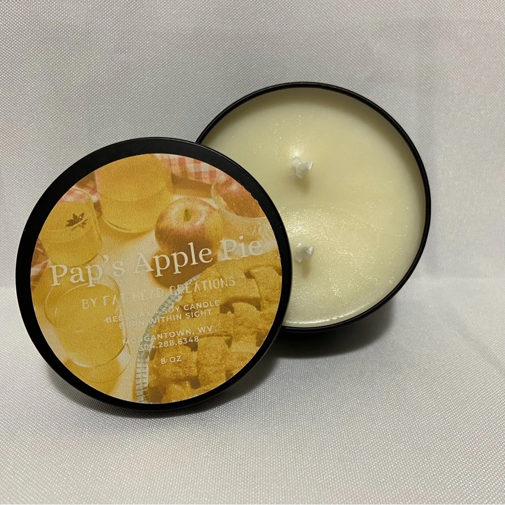 🥧🕯️“Pap’s Apple Pie” Handpoured Candle